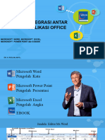 Integritas Antar Microsoft Office