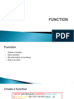 Oracle ch3 Function