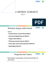 Week 15 - Penulisan Artikel Ilmiah 2