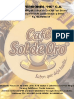 INVERSIONES "HC" C.A. FABRICACIÓN y DistribuCión de CAfé "Sol de Oro" Compra y Venta de Granos Mayor y Detal Rif J30870015-0 (Tamaño Original)