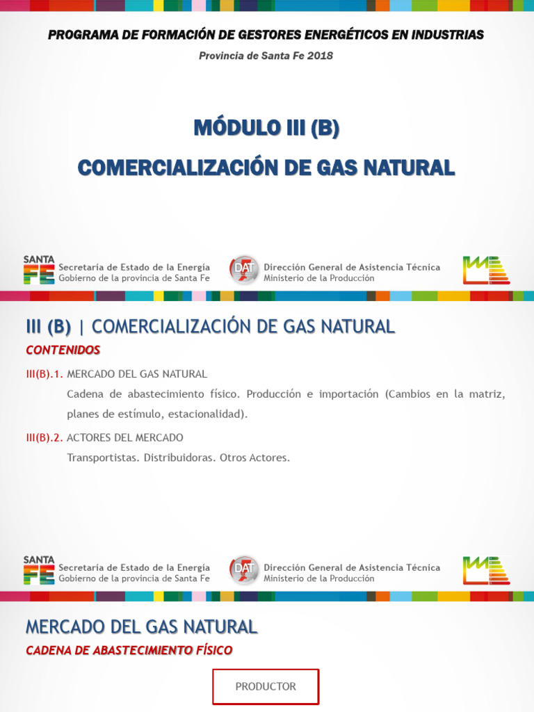 03-B - Comercializacion de Gas Natural | PDF | Naturaleza | Gas natural