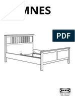 Hemnes Bed Frame White Stain - AA 758594 7 100