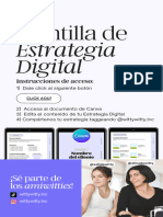 Plantilla de Estrategia Digital