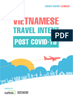 (Outbox Consulting) Vietnamese Travel Intent Post Covid-19