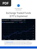 Exchange Traded Funds ETFs Explained