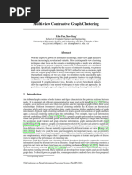 NeurIPS 2021 Multi View Contrastive Graph Clustering Paper