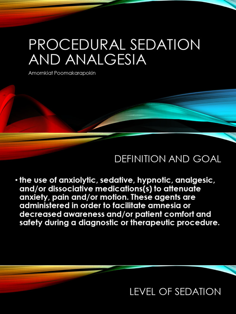 สำเนา procedural sedation | PDF