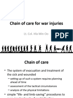 Chain of Care For War Injuries