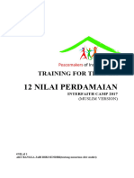 12 Nilai Perdamaian (Moslem) The Peacemaker Indonesia 