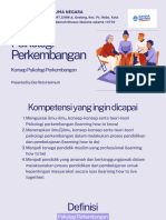 Materi Pertemuan 1 - Konsep Dasar Psikologi Perkembangan