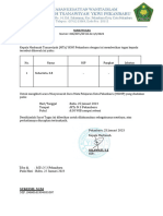 Surat Tugas MKKMTS Kamad Januari