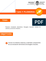 Conocer Los Distintos Sistemas y Materiales Componentes de Una Instalación Domiciliaria de Desagües Cloacales