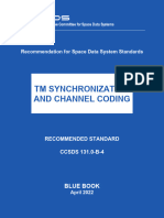 TM Synchronization and Channel Coding: Recommendation For Space Data System Standards