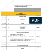 Rundown Hari 1 Sekolah Demokrasi Jawa Barat