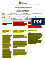 Planeación - Proyecto Comunitario Borrador
