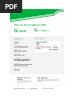 Download Your Grab E-Receipt PDF | PDF