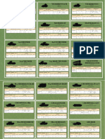 Battlegroup DataCards British