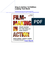 Filmmaking in Action 1st Edition Leipzig Test Bank