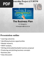 The Business Plan