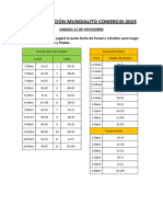 Programación Mundialito Comercio 11-09-2023