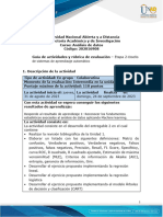 Guía de Actividades y Rúbrica de Evaluación - Unidad 1 - Etapa 2 - Diseño de Sistemas de Aprendizaje Automático