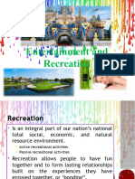 Entertainment and Recreation