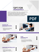 Purple & White Business Profile Presentation