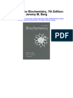 Test Bank For Biochemistry 7th Edition Jeremy M Berg