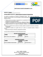 Modelo Acta de Conformacion Comites de Seguimiento PAE 2021