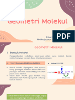 Geometri Molekul Dan Gaya Antar Molekul - Elfina