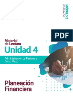 Lectura - U4 - Planeacion Financiera