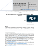Uma Proposta de Moeda Digital Oficial No Cenário Brasileiro Um Protótipo Da CBDC
