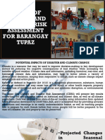 2.1 Risk Profile - Barangay Tupaz