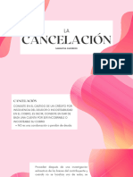 Cancelación