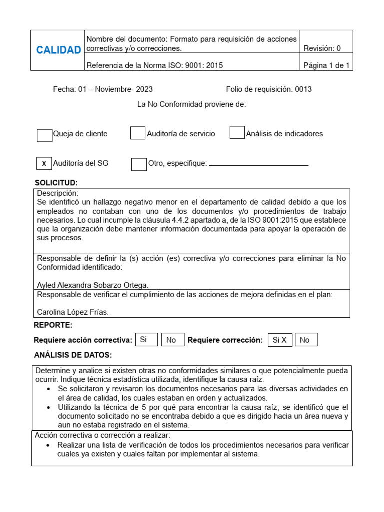 Discrepancia Menor 2 E2 Qa | PDF