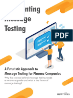 Transforming Message Testing in Pharmaceutical Research