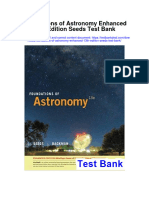 Foundations of Astronomy Enhanced 13th Edition Seeds Test Bank