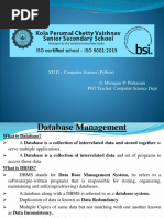 Database Management