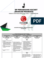 Perubahan AD ART 2023