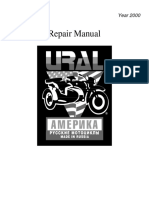 '00 Ural Motorcycles Repair Manual PDF