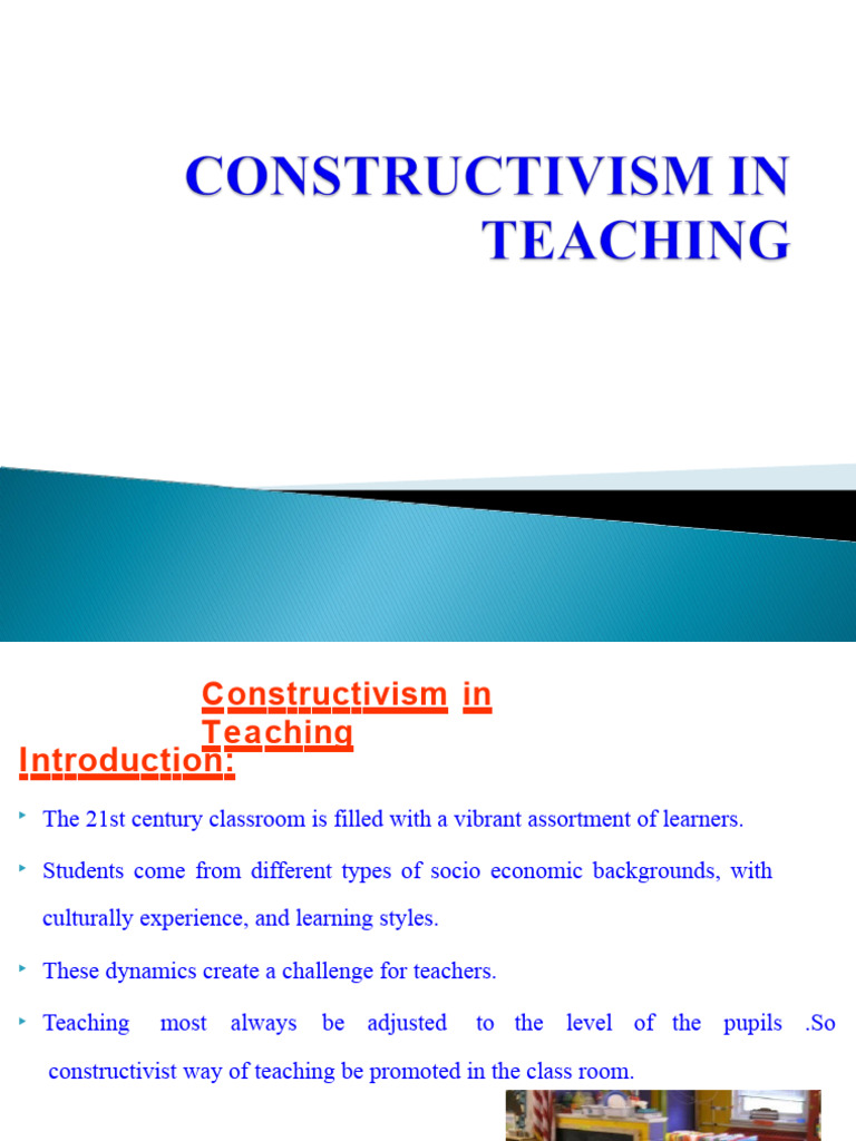Constructivism in 21st Century Teaching | PDF | Constructivism ...