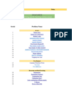 AlgoPrep's 151 Problems Sheet