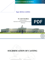 Metal Casting - Solidification, Grain Growth