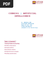 Csen - 2031 - Ai (Solving Problems by Searching)