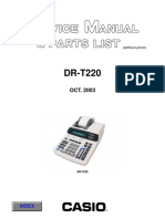 Casio DR t220