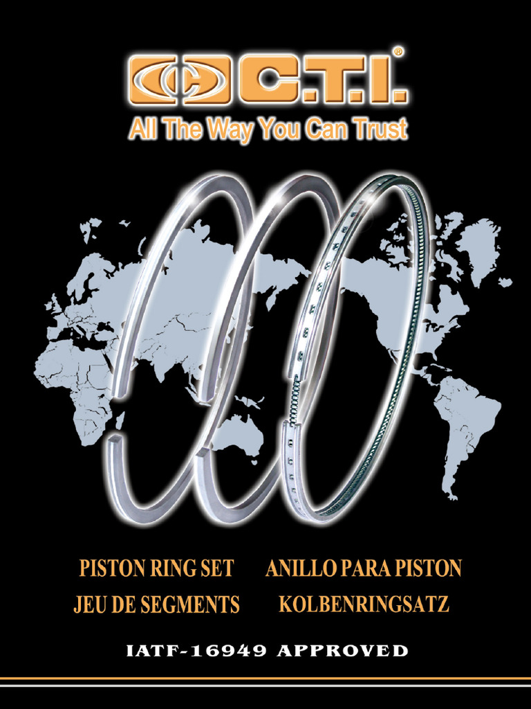 Piston Rings Catalog and Specifications | PDF | Luxury Vehicles