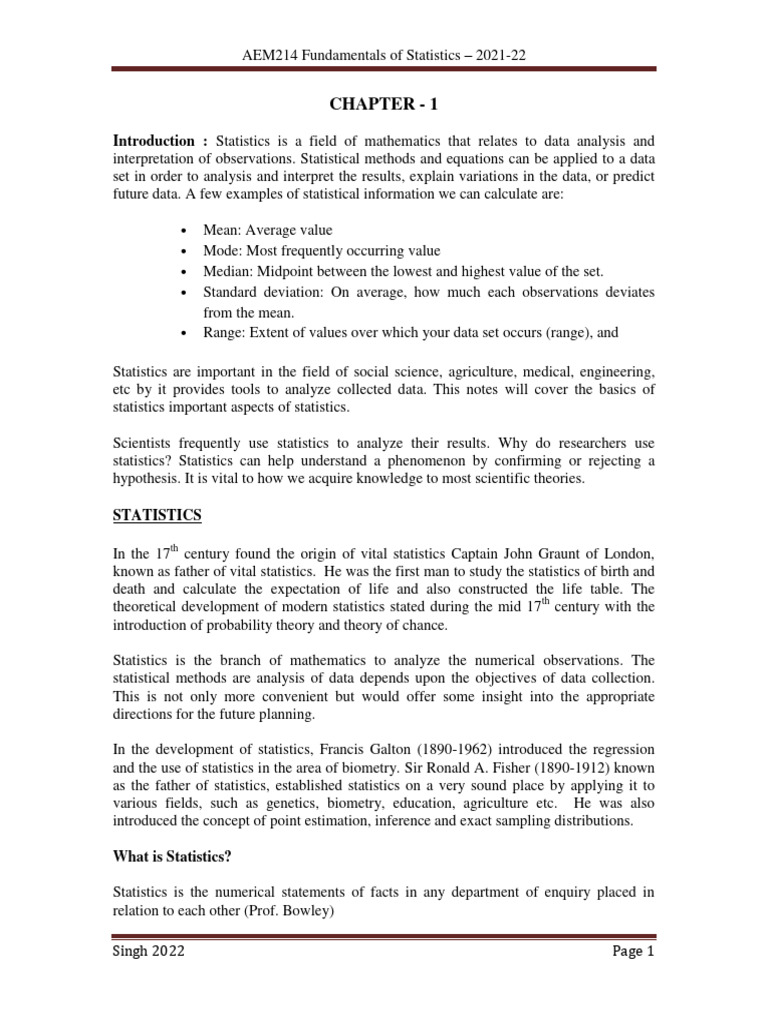 Fundamentals of statistics pdf statistics histogram