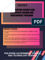 The Philippine Science and Technology Agenda and Devt Program