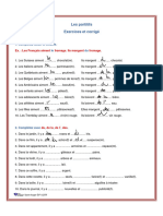 Les Articles Partitifs Exercices Et Corrigã©