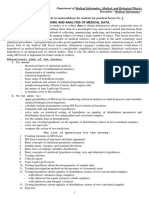 05 - Statistical Processing and Analysis of Medical Data